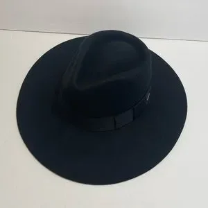 BRIXTON JOANNA FELT HAT 100% Wheat Straw Black S ??? Brixton | Accessories | Brixton Joanna Felt Hat 0 Wheat  main image 2